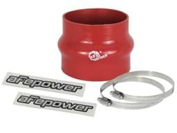 aFe 59-00061 aFe Magnum FORCE CAI Univ. Silicone Coupling Kit (3.75in. ID to 3.5in. ID) Straight Reducer - Red