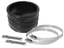 aFe 59-00014 aFe Magnum FORCE Cold Air Intake System Spare Parts Kit (3in ID x 2in L) Straight Coupler - Black