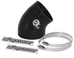 aFe 59-00047 aFe MagnumFORCE Cold Air Int Sys Spare Parts Kit (4-3.5in ID x 40 Deg) Elbow Reducing Coupler - Blk