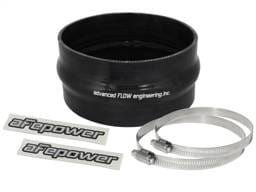 aFe 59-00052 aFe Magnum FORCE CAI Univ. Silicone Coupling Kit (6in. ID / 3in. L) Straight Coupler w/Hump - Black