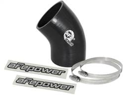 aFe 59-00055 aFe Magnum FORCE CAI Univ. Silicone Coupling Kit (3in. ID / 6in. L / 45-Deg.) Elbow Coupler - Black