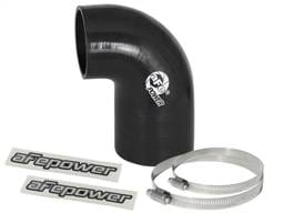 aFe 59-00058 aFe Magnum FORCE CAI Univ. Silicone Coupling Kit (3in. ID to 2.5in. ID) 90 Deg. Elbow Reducer - Blk