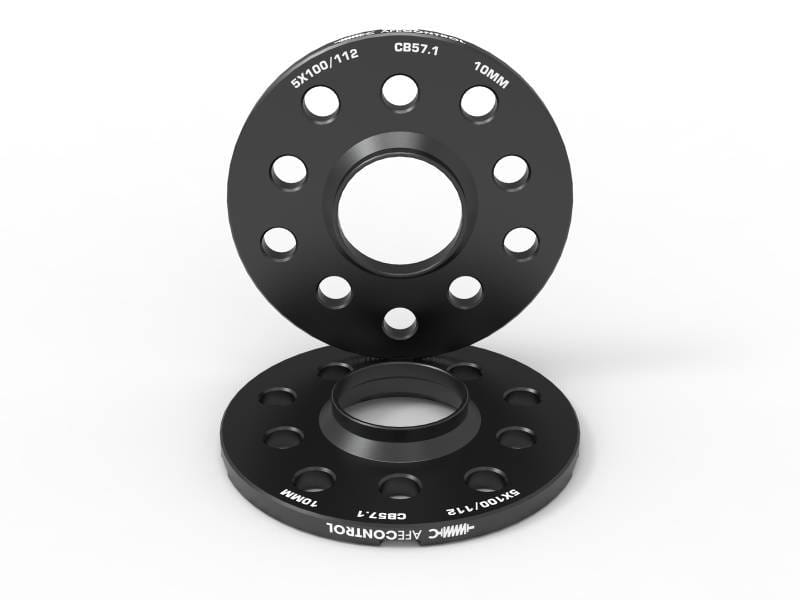 aFe 610-611001-B aFe CONTROL Billet Aluminum Wheel Spacers 5x100/112 CB57.1 10mm - Volkswagen/Audi