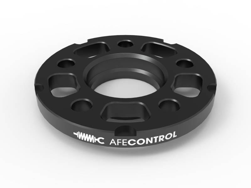 aFe 610-721002-B aFe CONTROL Billet Aluminum Wheel Spacers 5x112 CB66.6 15mm - Toyota GR Supra/BMW G-Series thumbnail 3