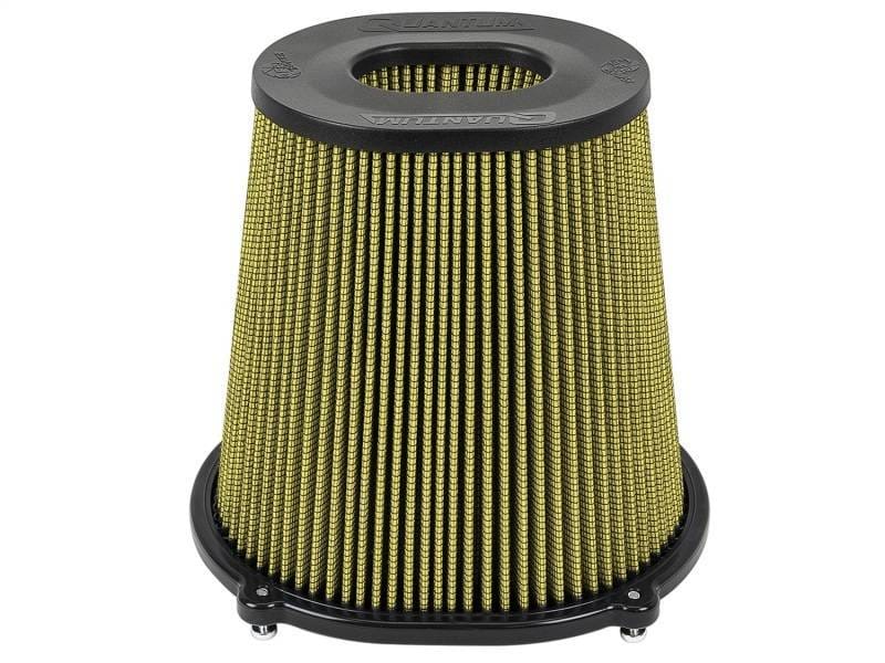 aFe 72-91129 aFe Quantum Pro-Guard 7 Air Filter Inverted Top - 5in Flange x 9in Height - Oiled PG7