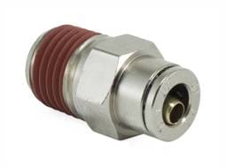 Air Lift 21745 Air Lift Straight Male - 1/4in MNPT X 1/4in PTC - DOT - SMC # KV2H07-35S