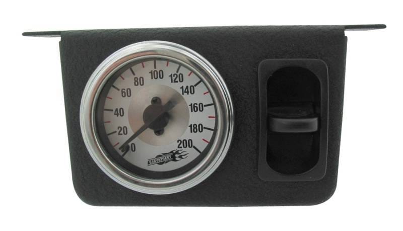 Air Lift 26161 Air Lift Single Needle Gauge Panel With One Paddle Switch- 200 PSI