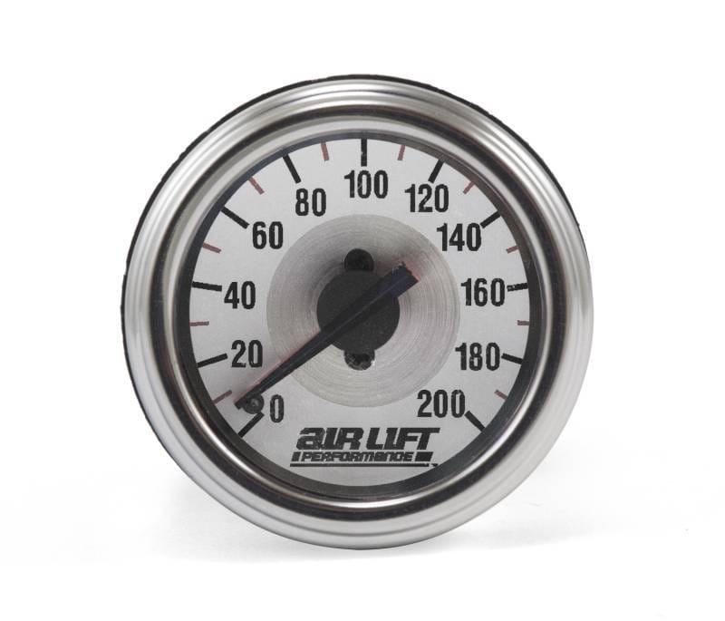 Air Lift 26228 Air Lift Dual Needle Gauge-200 PSI