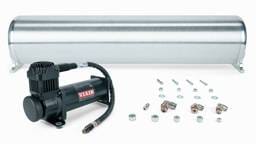 Air Lift 27769 Air Lift 28in FLO Tank w/ Viair 444c Black Compressor (Incl. Fittings & Tank Mounting Hardware)