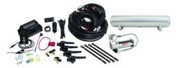 Air Lift 27692 Air Lift Performance 3H (1/4 Air Line 4 Gal 5-Port Raw Aluminum Tank VIAIR 444C Comp)