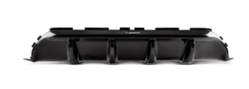 Akrapovic DI-BM/CA/5/G/RS Akrapovic 18+ BMW M5 (F90) Rear Carbon Fiber Diffuser - High Gloss w/ Red/White Akrapovic Logo - Fits 2018-2020 BMW M5