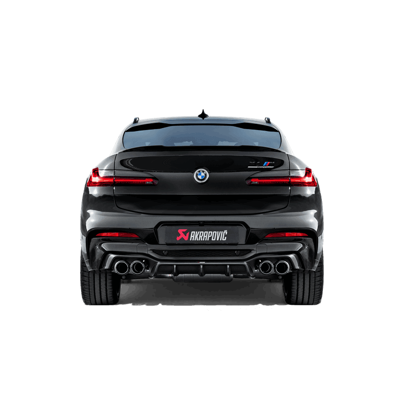Akrapovic DI-BM/CA/6 Akrapovic 2019+ BMW X4M Rear Carbon Fiber Diffuser - High Gloss - Fits 2020 BMW X4 thumbnail 3