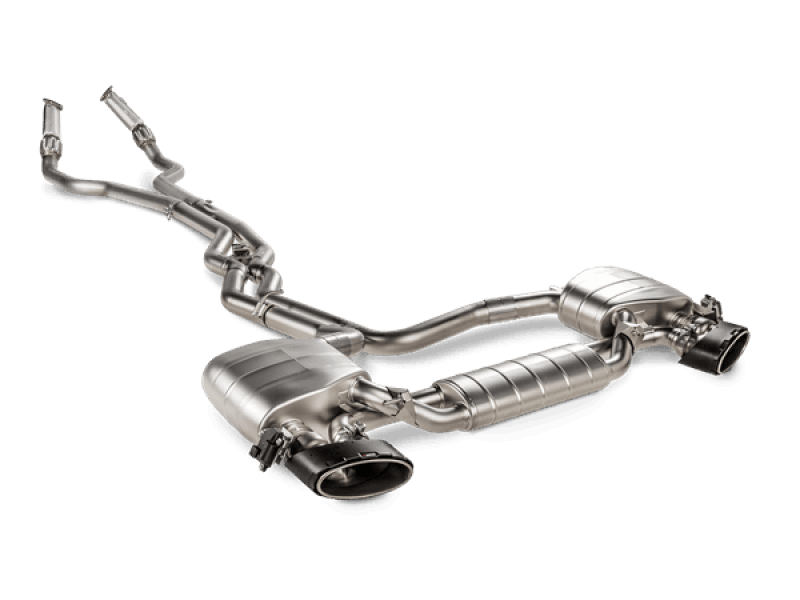 Akrapovic L-AU/SS/6 Akrapovic 2020 Audi RS6 Avant/RS7 Sportback (C8) Link-Pipe Set (SS) (Does Not Fit DP/L-AU/SS/1) - Fits 2021 Audi RS7 Sportback