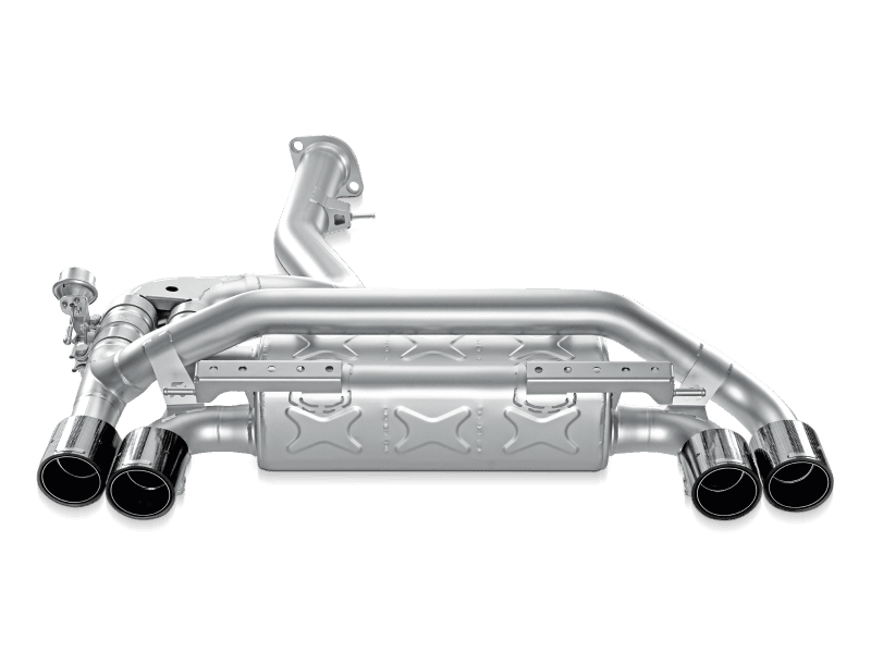 Akrapovic M-BM/T/4H Akrapovic 11-12 BMW 1 Series M Coupe (E82) Slip-On Line (Titanium) (Req. Tips) - Fits 2011-2012 BMW 1 Series M, 135i