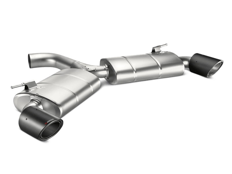 Akrapovic MTP-VW/T/1H Akrapovic 13-17 Volkswagen Golf GTI (VII) Slip-On Line (Titanium) w/ Carbon Tips - Fits 2013-2016 Volkswagen GTI