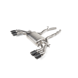 Akrapovic S-BM/T/10H Akrapovic 19-20 BMW X3 M/X4 M (F97/F98) Slip-On Line (Titanium) (Req. Tips) - Fits 2020 BMW X4