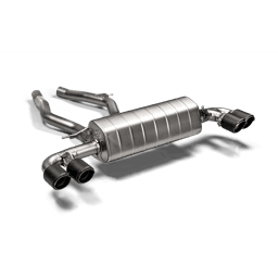 Akrapovic S-BM/T/9H Akrapovic 2019 BMW Z4 M40i (G29) Slip-On Line (Titanium) w/Carbon Fiber Tips - Fits 2020 BMW Z4