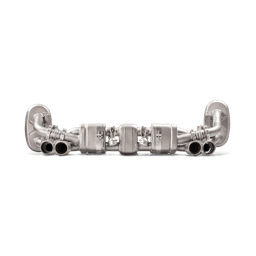 Akrapovic S-PO991SO-HT/1 Akrapovic 12-15 Porsche 911 Carrera S/4/4S/GTS (991) Slip-On Line (Titanium) w/ Titanium Tips - Fits 2012-2015 Porsche 911