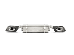 Akrapovic S-PO991TSO-HT Akrapovic 14-15 Porsche 911 Turbo/Turbo S (991) Slip-On Line (Titanium) w/ Carbon Titanium Tips - Fits 2014-2015 Porsche 911