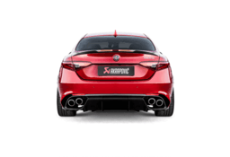 Akrapovic S-AR/TI/1H Akrapovic 17-19 Alfa Romeo Giulia Quadrifoglio Evolution Line Cat Back (Titanium) - Fits 2017-2020 Alfa Romeo Giulia