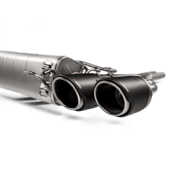 Akrapovic S-AR/TI/7H Akrapovic 2018+ Alfa Romeo Giulia Quadrifoglio Slip-On Line (Titanium) w/Titanium/Carbon Fiber Tips - Fits 2017-2020 Alfa Romeo Giulia