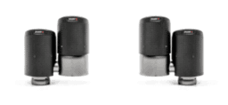 Akrapovic TP-CT/48 Akrapovic 17-18 Porsche Panamera Turbo Tail Pipe Set (Carbon) - Fits 2017-2020 Porsche Panamera
