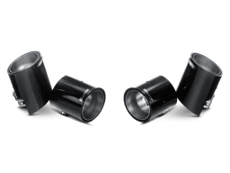 Akrapovic TP-CT/5 Akrapovic 11-12 BMW 1 Series M Coupe (E82) Tail Pipe Set (Carbon) - Fits 2011 BMW 1 Series M