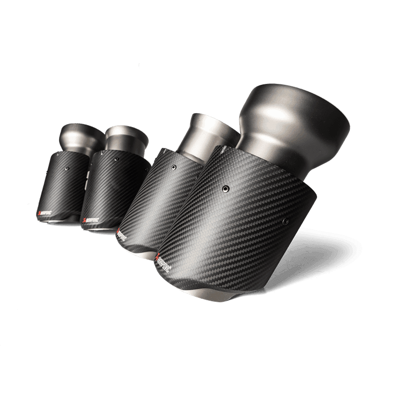Akrapovic TP-CT/60 Akrapovic 19-20 BMW X4 M/X4 M Competition (F98) Tail Pipe Set (Carbon) - Fits 2020 BMW X4