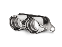 Akrapovic TP-PO997GT3H Akrapovic 14-17 Porsche 911 GT3 (991) Tail Pipe Set (Titanium) - Fits 2007-2016 Porsche 911