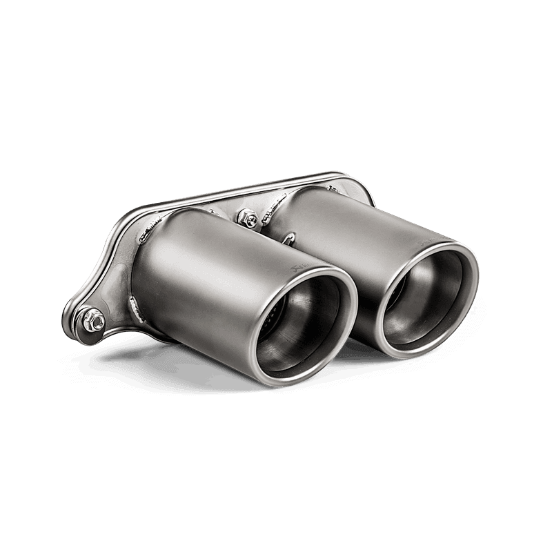 Akrapovic TP-T/S/19/H Akrapovic 2018 Porsche GT3 RS (991.2) Tail Pipe Set (Titanium) - Fits 2018-2019 Porsche 911