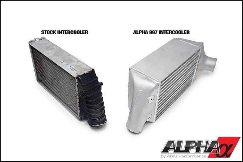 AMS ALP.09.09.0001-2 AMS Performance Porsche 997.1TT Alpha Intercooler System (For Stock Framed Turbos) thumbnail 3