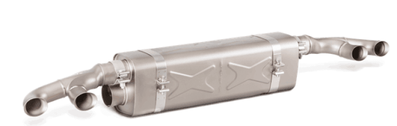 Akrapovic S-PO/TI/6H Akrapovic 16-17 Porsche 911 Turbo/Turbo S (991.2) Slip-On Line (Titanium) (Req. Tips/Diffuser) - Fits 2016-2019 Porsche 911 thumbnail 3