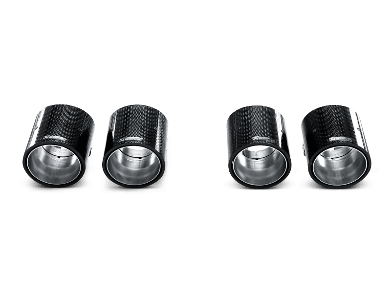 Akrapovic TP-CT/3 Akrapovic 07-13 BMW M3 (E90/E92/E93) Tail Pipe Set (Carbon) - Fits 2008-2013 BMW M3