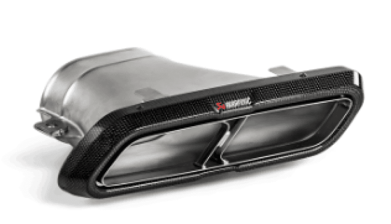 Akrapovic TP-CT/46/G Akrapovic 2018 Mercedes Benz E63 (W213) Evolution Tail Pipe Set (High Gloss Carbon) - Fits 2018-2020 Mercedes-Benz E63 AMG S thumbnail 3