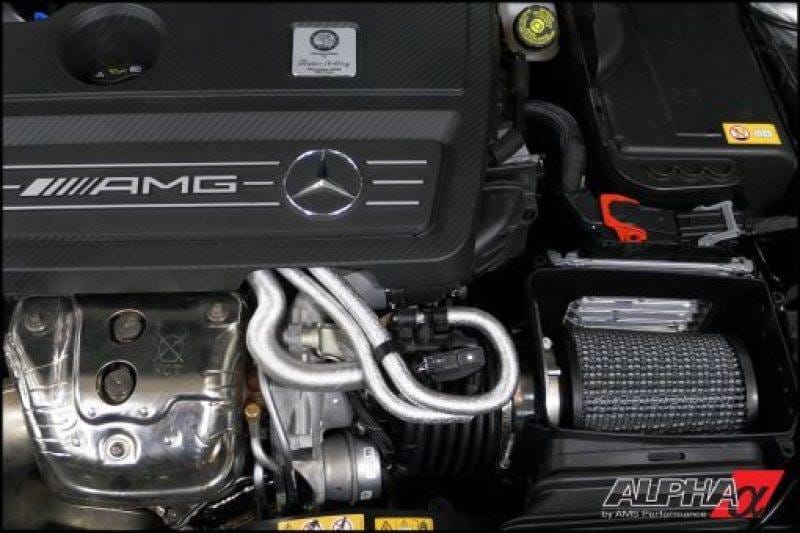 AMS ALP.19.08.0004-1 AMS Performance 14-18 Mercedes-Benz CLA 45 AMG 2.0T Alpha Intake System w/Carbon Fiber Duct & Lid thumbnail 3