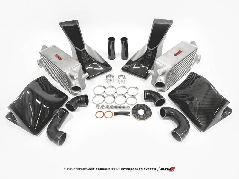 AMS ALP.09.09.0001-2 AMS Performance Porsche 997.1TT Alpha Intercooler System (For Stock Framed Turbos) thumbnail 23