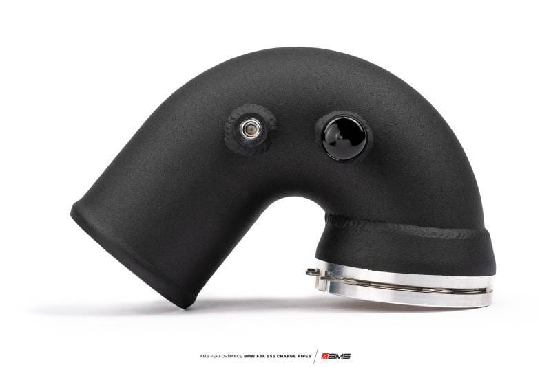 AMS AMS.39.09.0001-1 AMS Performance 15-18 BMW M3 / 15-20 BMW M4 w/ S55 3.0L Turbo Engine Charge Pipes thumbnail 4