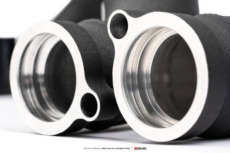 AMS AMS.39.09.0001-1 AMS Performance 15-18 BMW M3 / 15-20 BMW M4 w/ S55 3.0L Turbo Engine Charge Pipes thumbnail 7