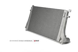 AMS AMS.21.09.0001-1 AMS Performance 2015+ VW Golf R MK7 Front Mount Intercooler Upgrade w/Cast End Tanks