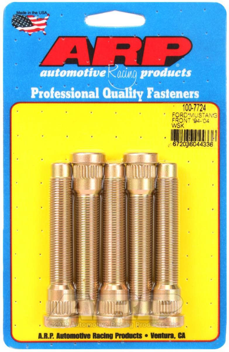 ARP 100-7724 ARP 94-04 Ford Mustang Front Wheel Stud Kit (Set of 5)