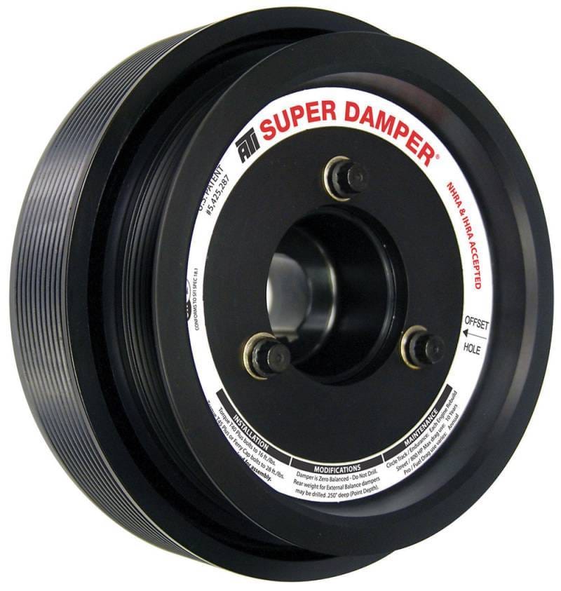 ATI ATI918049 ATI Damper - 7.81in - Alum - 6/10 Grv - Ford GT 500 - 5.4 / 5.8 - 07-14 - 10 Percent OD Size