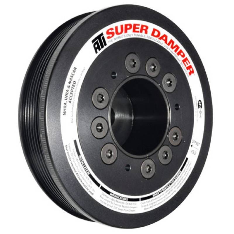 ATI ATI918067 ATI Damper - 6.570in - Alum - 6 Grv - Audi - Street
