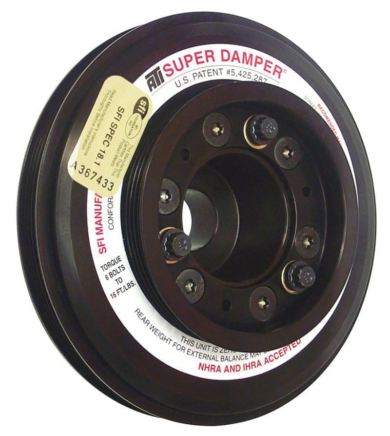 ATI ATI917752 ATI Damper - 7.45in - Alum - (3) 4 Grv - Nissan RB26 R32 - 1000 HP - 2 Ring - 1Pc