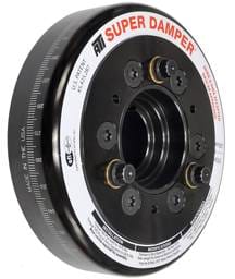ATI ATI917776 ATI Damper - 6.325in - Steel - Chevy LS - Smooth - C-Bore Front - 3 Ring