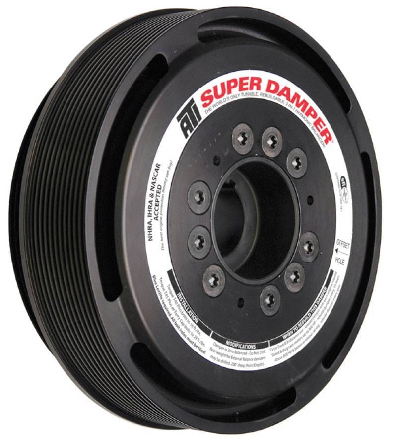 ATI ATI918037 ATI Damper - 6.78in - Alum - 8 Grv - Ford 4.6 Cobra - 96-04 - OEM Size