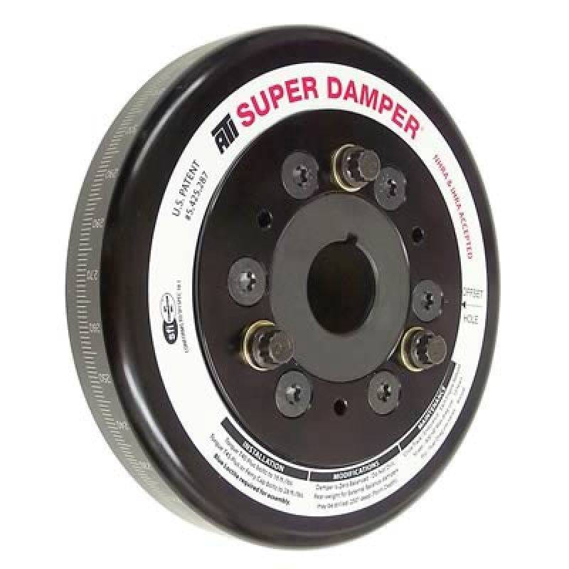 ATI ATI918869 ATI Damper - 7.074in - Steel - Chevy SB/90 Deg V6 - Blower & BBC Seal - 6 Bolt - Dual Key - 3 Ring