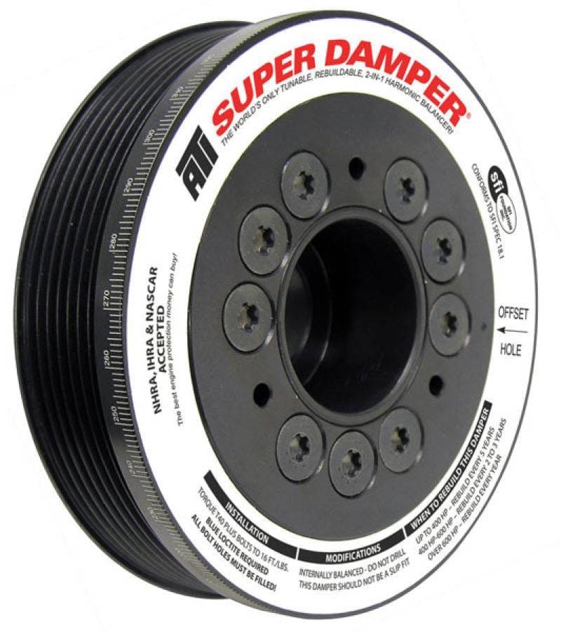 ATI ATI918564 ATI Damper - 5.67in - Alum - 6 Grv - Toyota 2Zz-Ge - 1.8L - 4 Percent OD - 1Pc