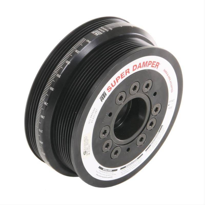 ATI ATI918620U ATI Damper - 7.48in - Alum - 8/4 Grv - LS7 - Y Body - Gen 5 Z28 - LS3 - 10 Per UD - OEM A/C - 3 Ring