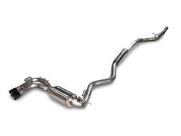 AWE Tuning 3010-23022 AWE Tuning BMW F3X 28i / 30i Touring Edition Axle-Back Exhaust Single Side - 80mm Black Tips
