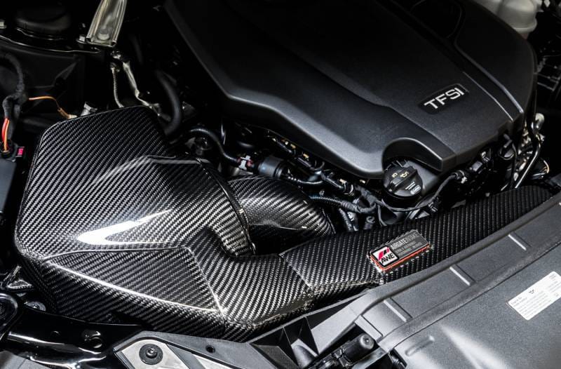AWE Tuning 2660-15028 AWE Tuning Audi B9 A4/A5 2.0T Quattro Carbon Fiber AirGate Intake w/ Lid thumbnail 15